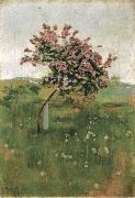 Ferdinand Hodler THe Lilac painting